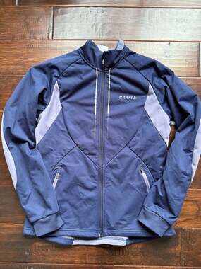 Craft Storm 2.0 Women's Nordic Ski Training Jacket - Navy/Lavender